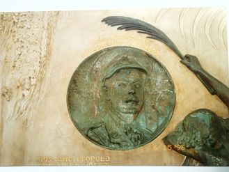 Memorial sculpture of Solomon, the "Hero of Bourlon Wood", in Gibraltar