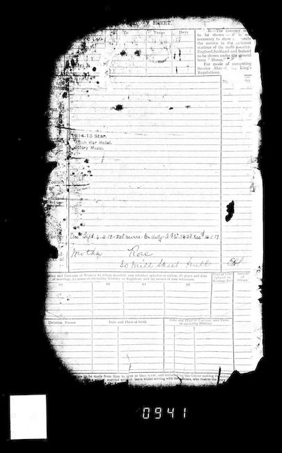 Military Record