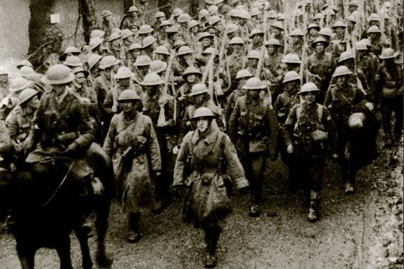 Trevor is thought to be the soldier looking at the camera, as described in his letter to his brother