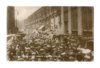 Teeming crowds on a Sunday morning