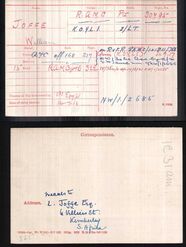 Medal card