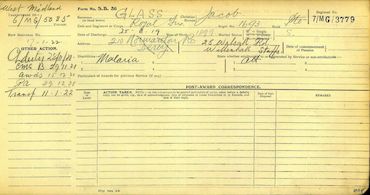 Military Record