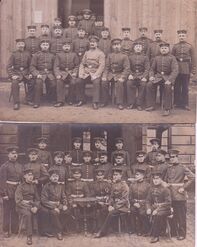 Some German soldiers Frieda cared for
