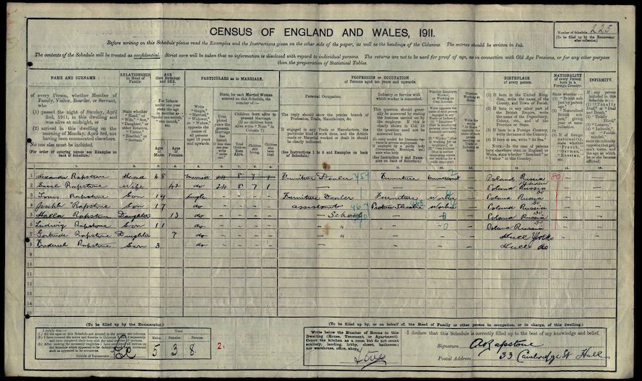 1911 Census