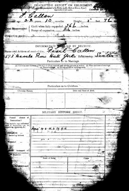 Military Record