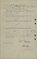 Jack's papers from the Canadian Army 
