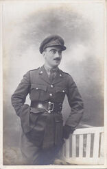 Bertram Maurice Cohen Tyler in uniform