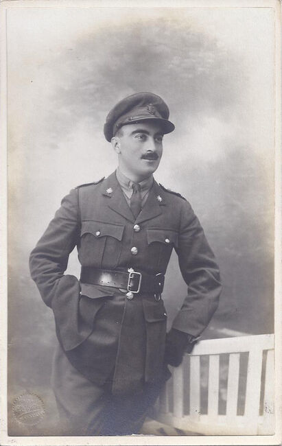 Bertram Maurice Cohen Tyler in uniform