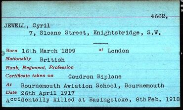 Aviation Card
