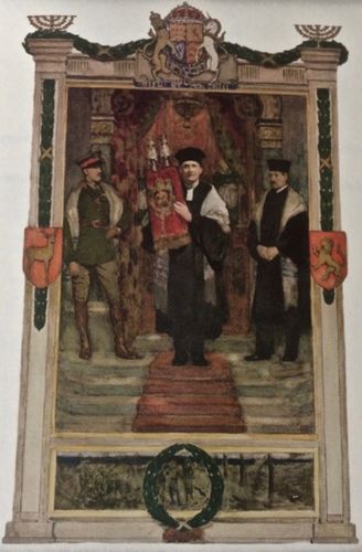 Painting by Solomon J Solomon presented to the Jewish Memorial Council in June 1921. The Jewish Memorial Council A History 1919–1999, Alexander Rosenzweig.