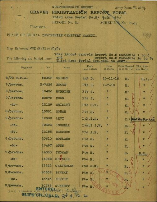 Burial register