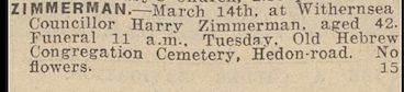 Death Announcement