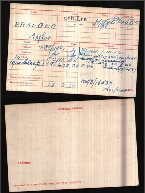 Medal card