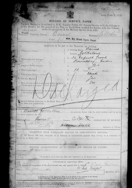 Military Record