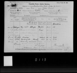 Military Record