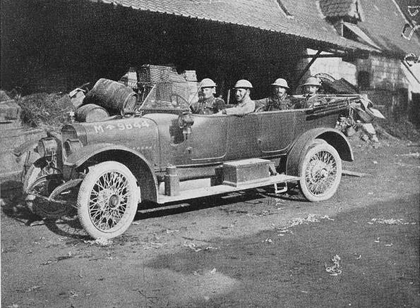 Rev. Michael Adler, D.S.O., and Rev. V.G. Simmons, C.F., near Arras