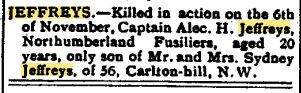 Jewish Chronicle Family Obituary