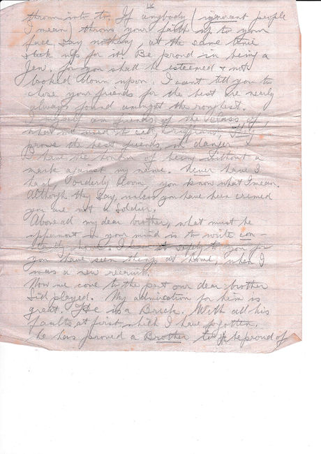 Letter to Alf