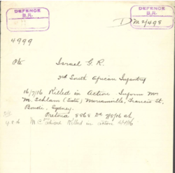 South African Military Papers