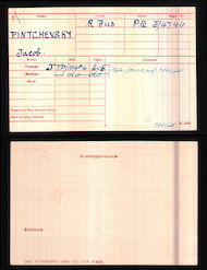 Medal index card