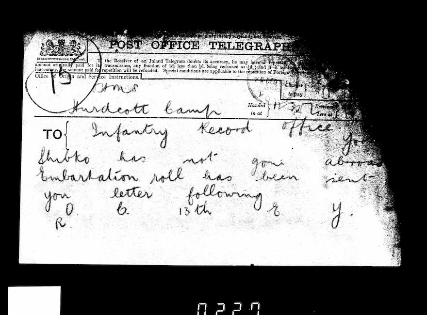 Military Record