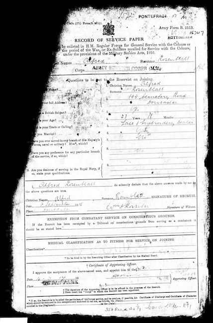 Military Record