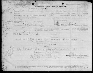 Military Record