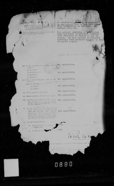 Military Record