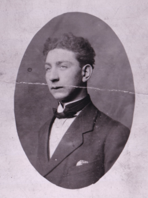 Louis, wedding day photo