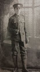Alec in uniform