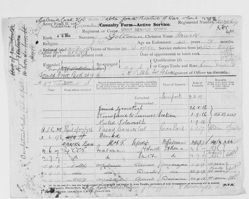 Military Record