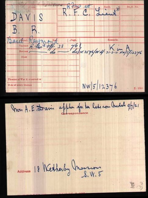 Medal card