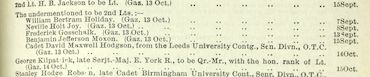 Army List November 1914