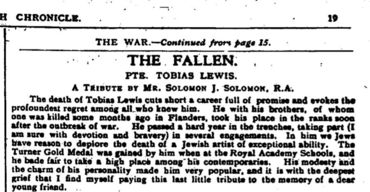The Fallen (In anecdotes)
