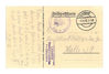 Postcard of German Army. Reverse