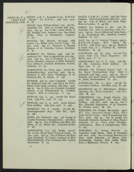 Military Record