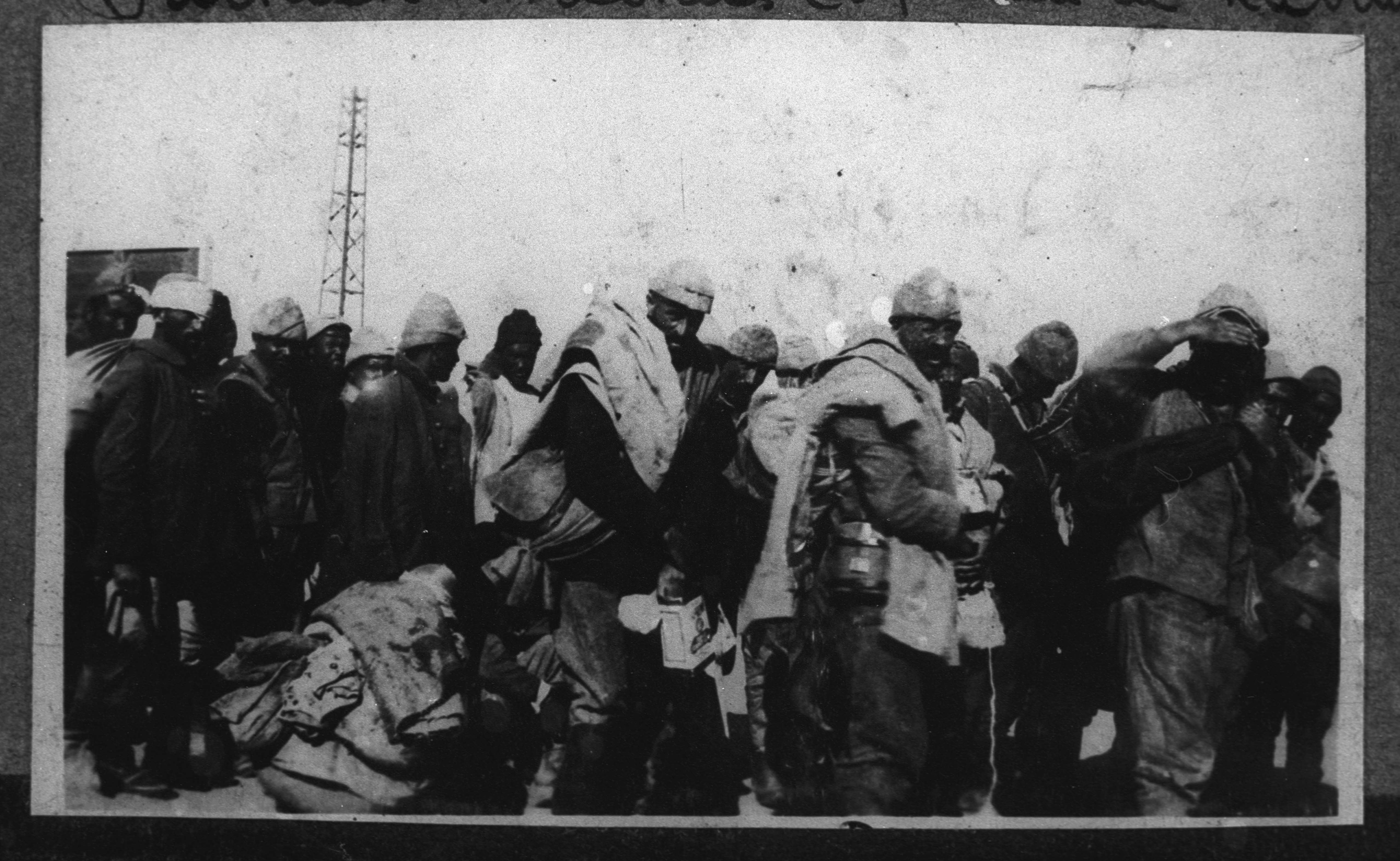 Simeon Salzedo Photo album - Turkish prisoners 1918
