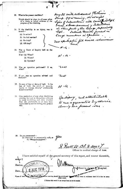 Medical report