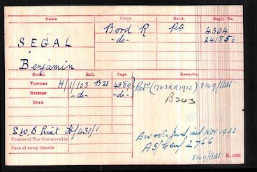 Military Record