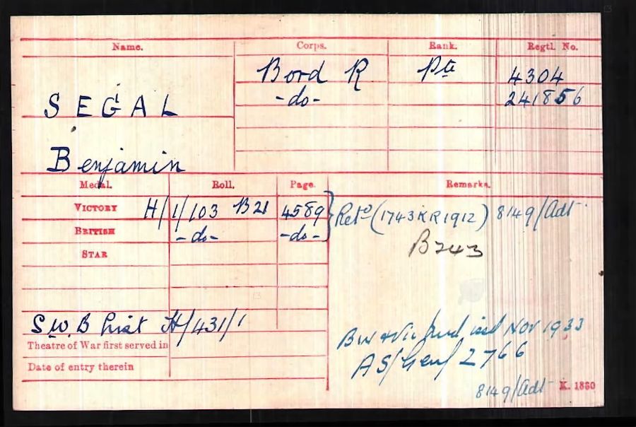 Military Record