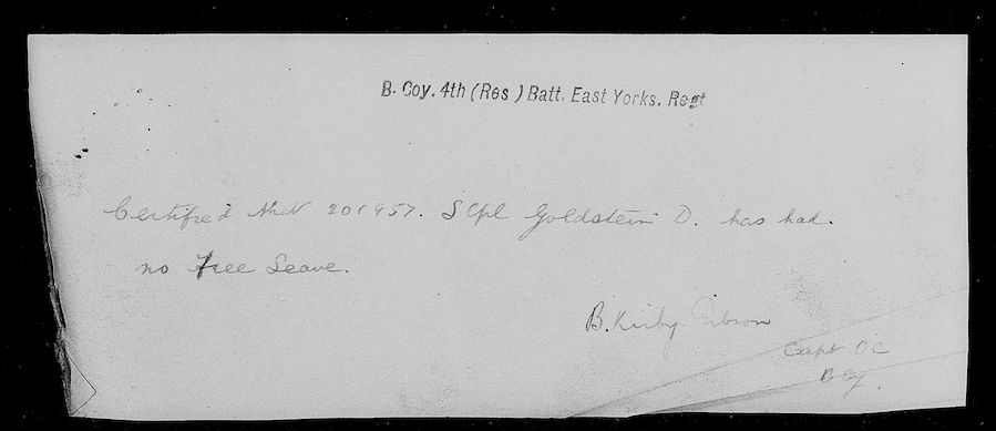 Military Record