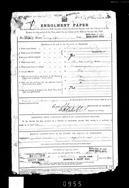 Enrollment Paper