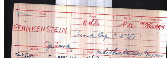 Cyril Joseph Frankenstein