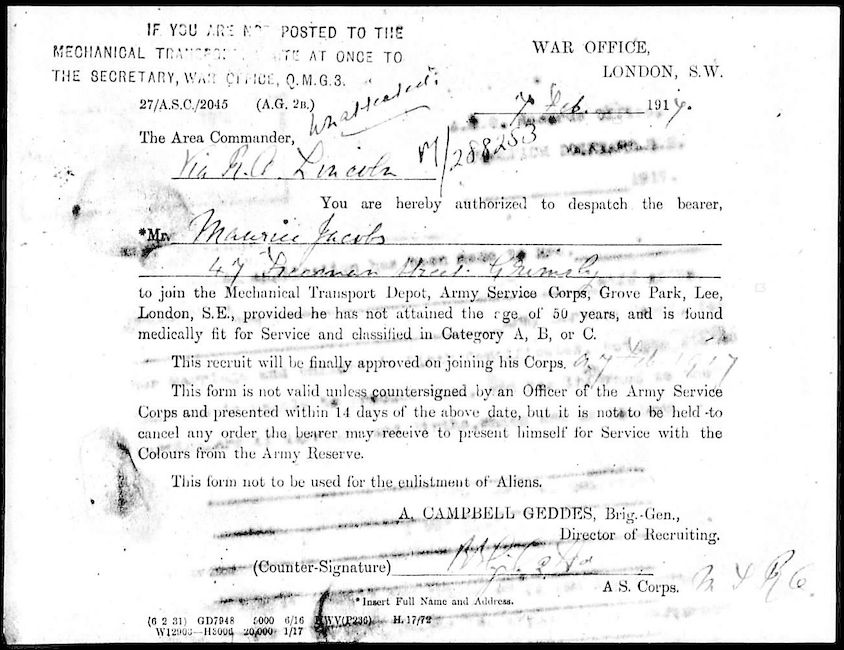 Military record
