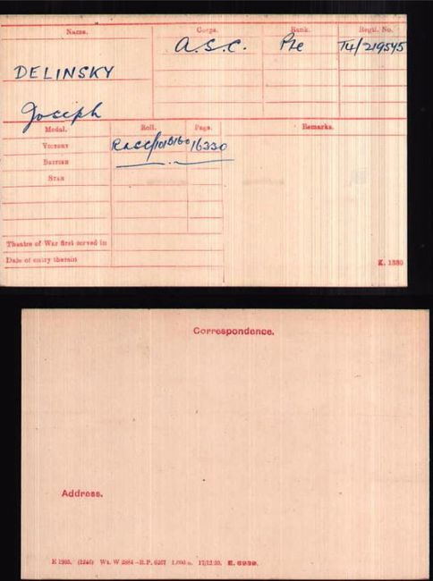 Medal card