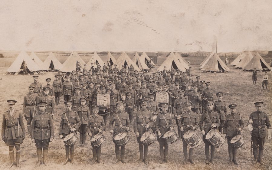 1914 JLB Camp at Sandhills, Deal near Kent