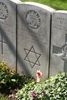 E Townsend grave + Magen David.  We Were There Too trip to Ypres, April 2017. By Alan Brill, Voluntary Photographer