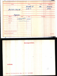 Medal card