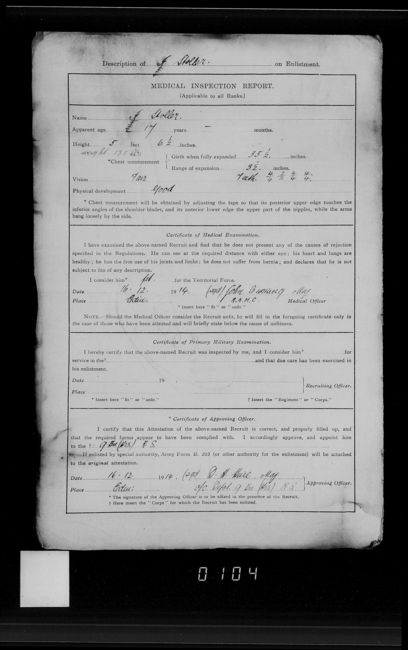 Military Record