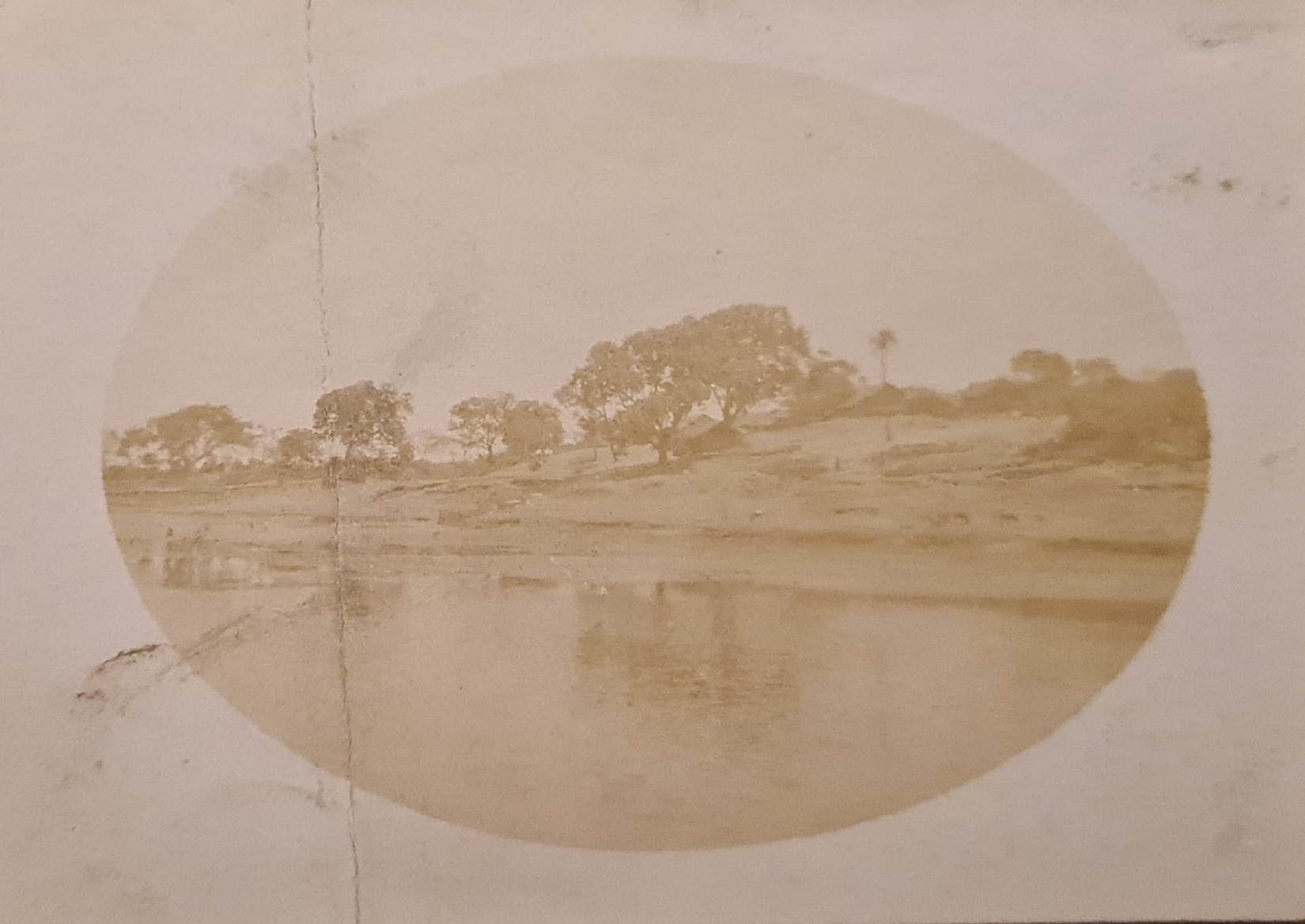 River in Deolali, Nashtik, India - the site of an important army base